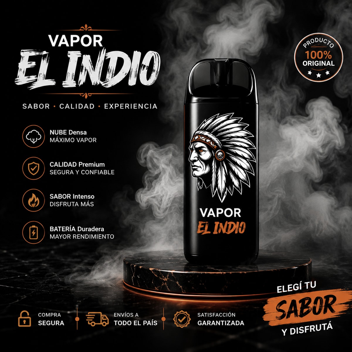 vapor el indio 